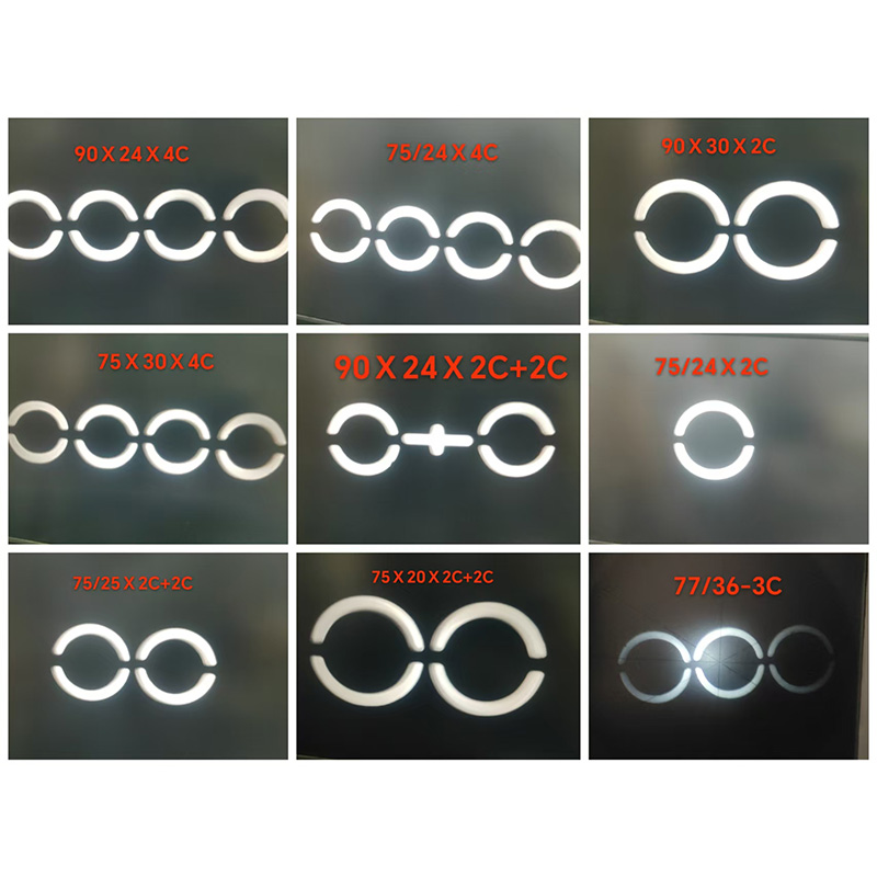 Barevná série dutých zkadeřených přízí HOY